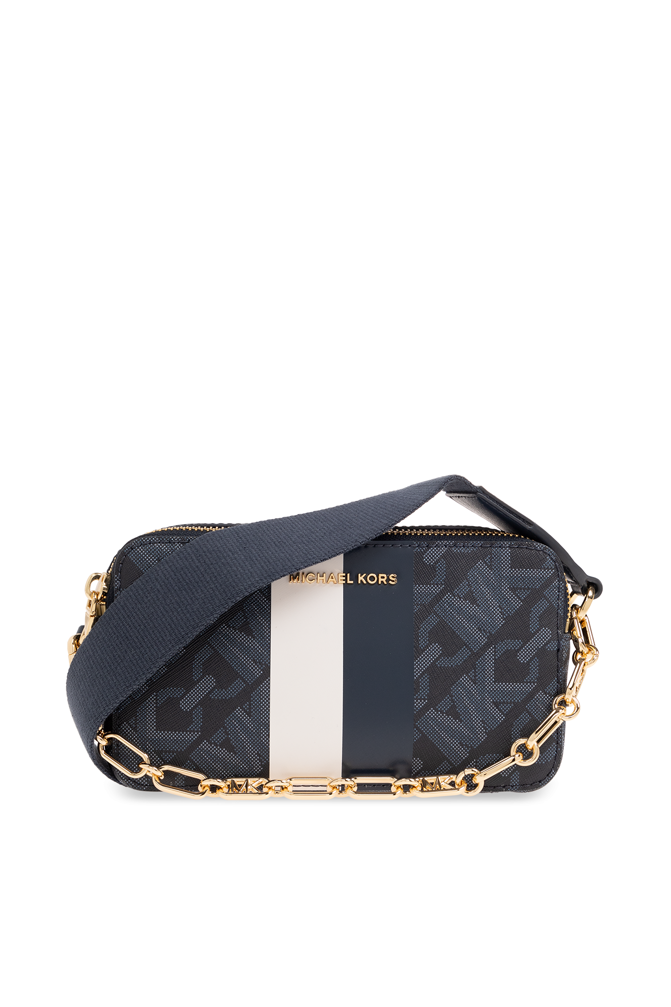 Michael kors navy store blue shoulder bag